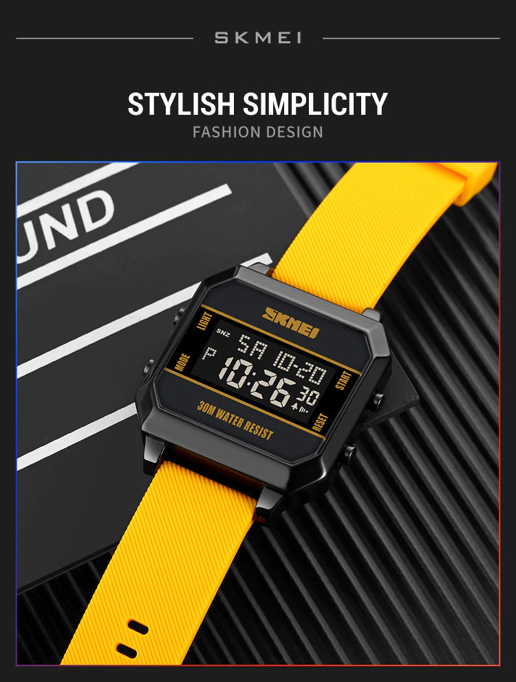 Original SKMEI Stylish Waterproof Watch - SKMEI 67