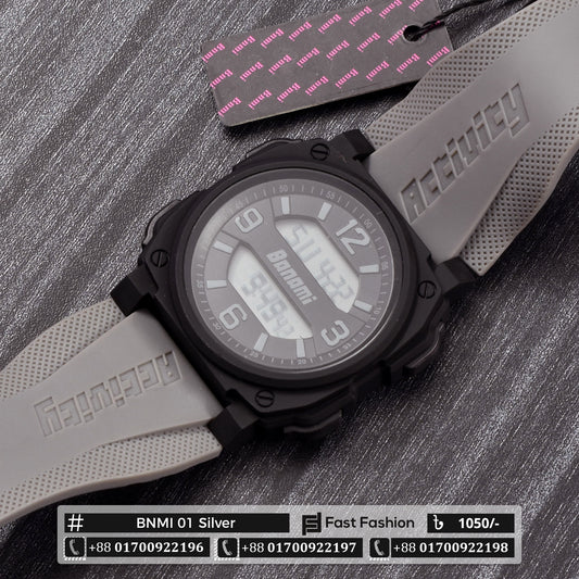 Sports Watch Original BNMI LED Wristwatch LED Watch for Men - BNMI 01