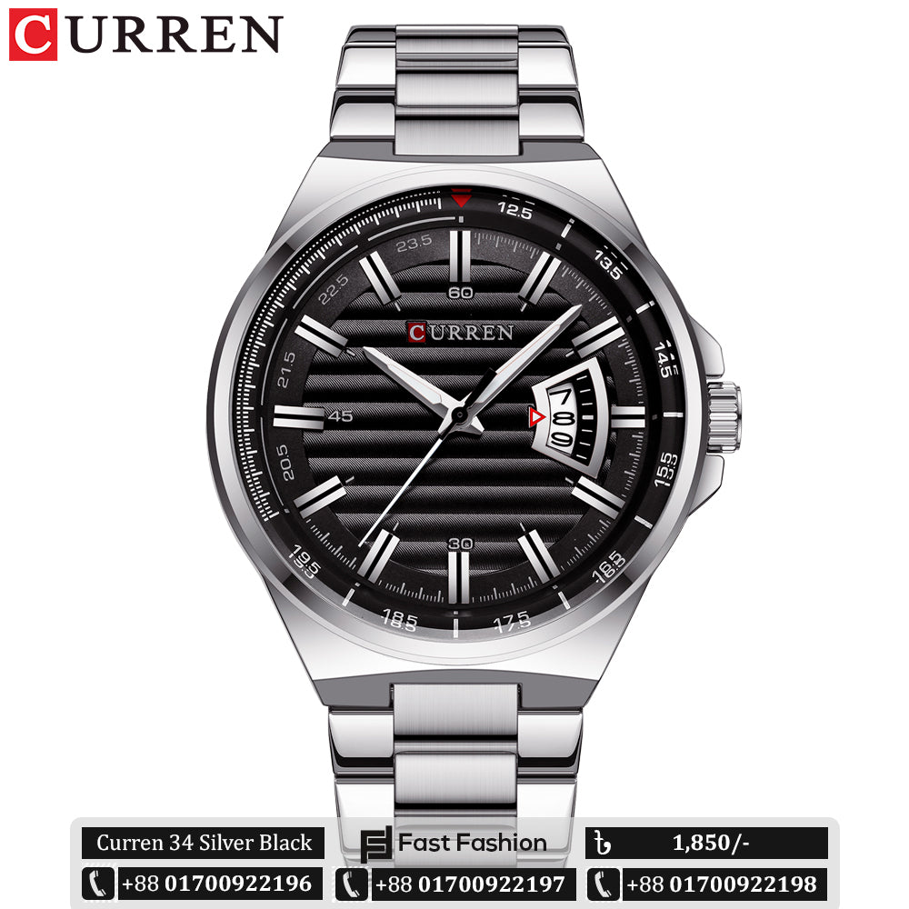 Stock Clearance Offer | CURREN Watch for Men | Curren 34