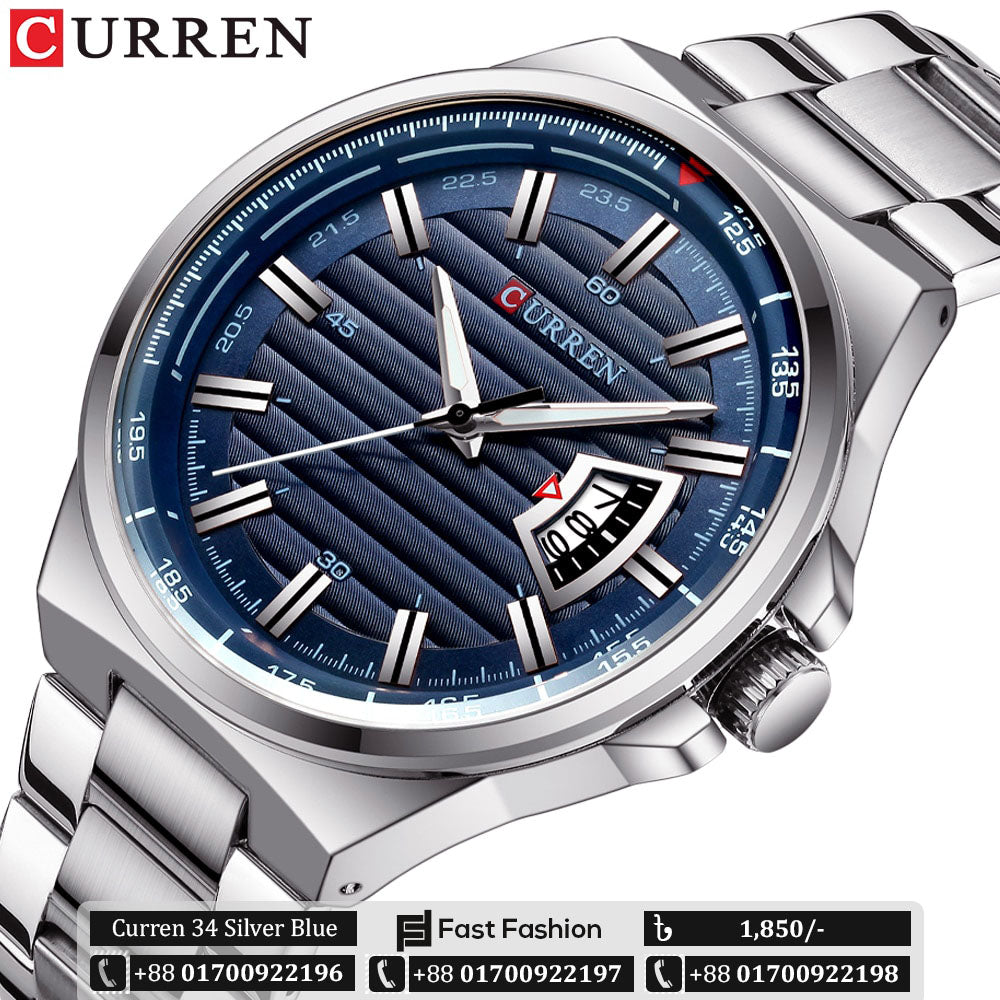 Stock Clearance Offer | CURREN Watch for Men | Curren 34