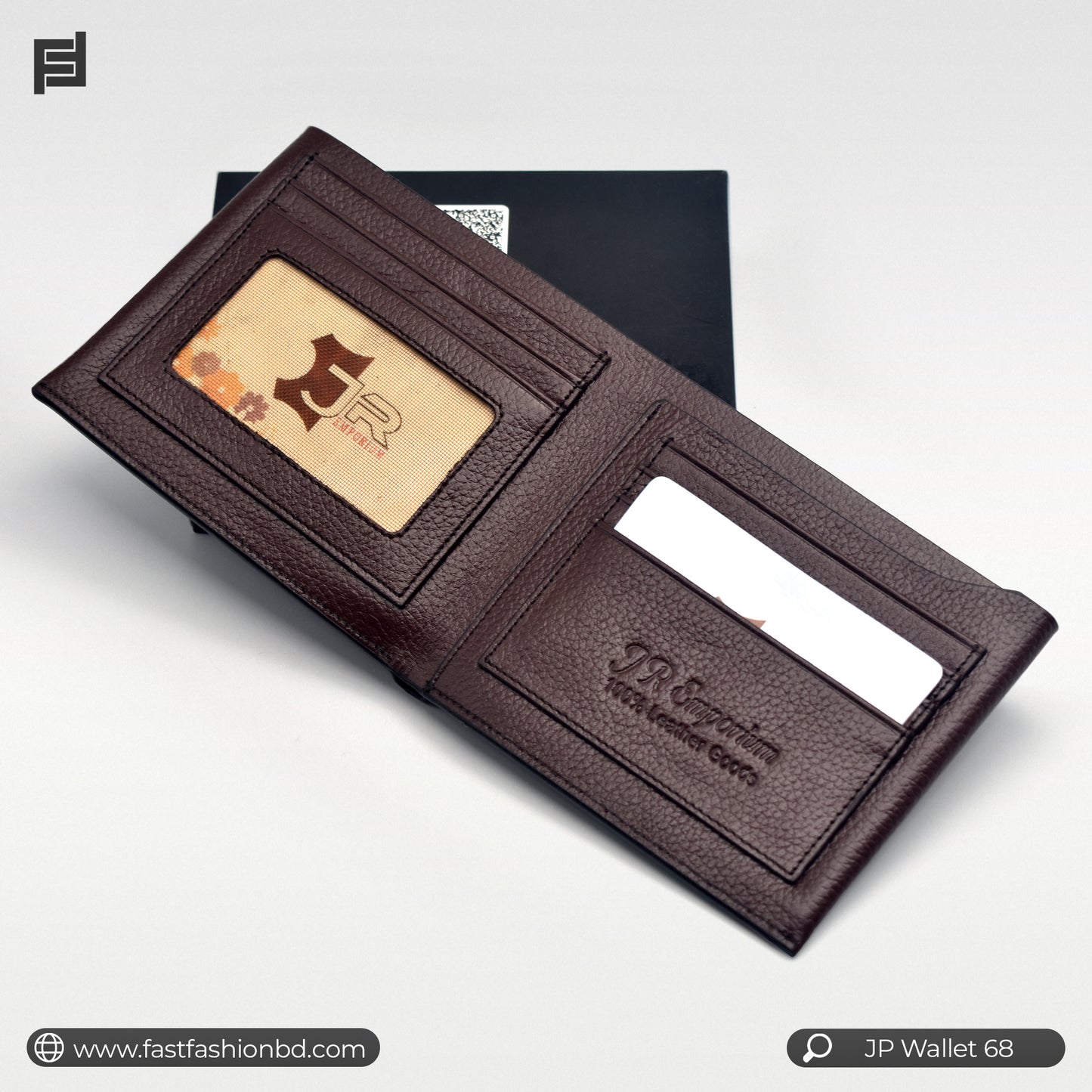 Original Leather Pocket Size Premium Quality Wallet | JP Wallet 68