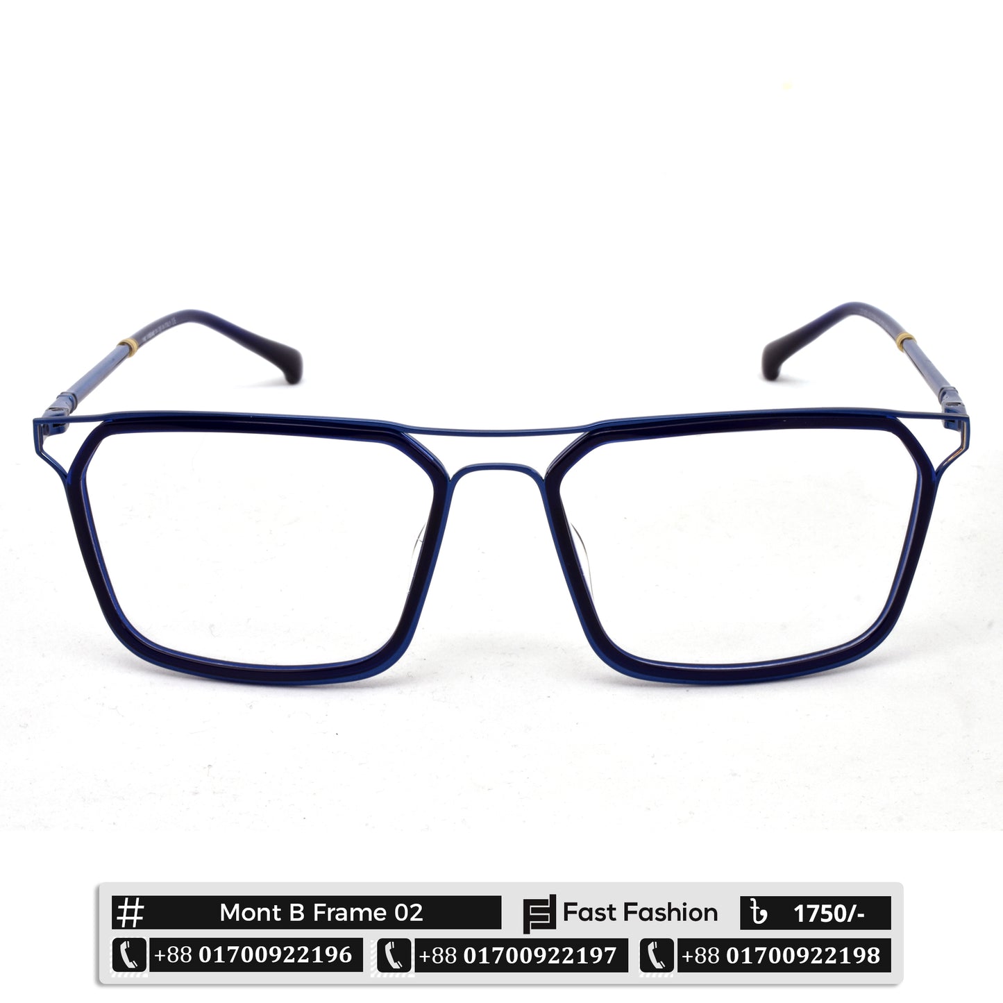 Trendy Stylish Optic Frame | Mont B Frame 02 | Premium Quality