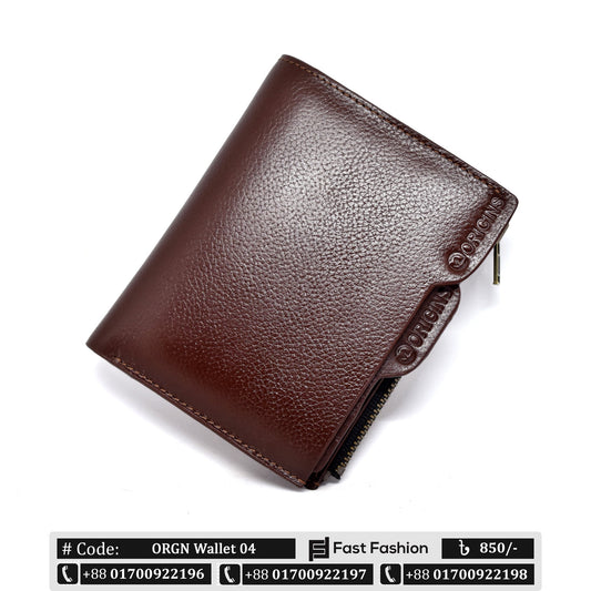 Bogesi Style Pocket Size Premium Quality Leather Wallet ORGN Wallet 29