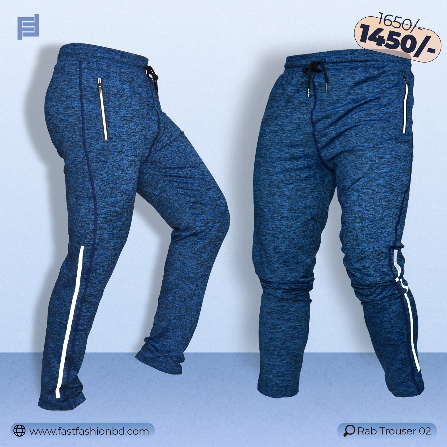 Premium Quality Stitch Cotton Trouser | RAB Trouser 02 | Imported From China