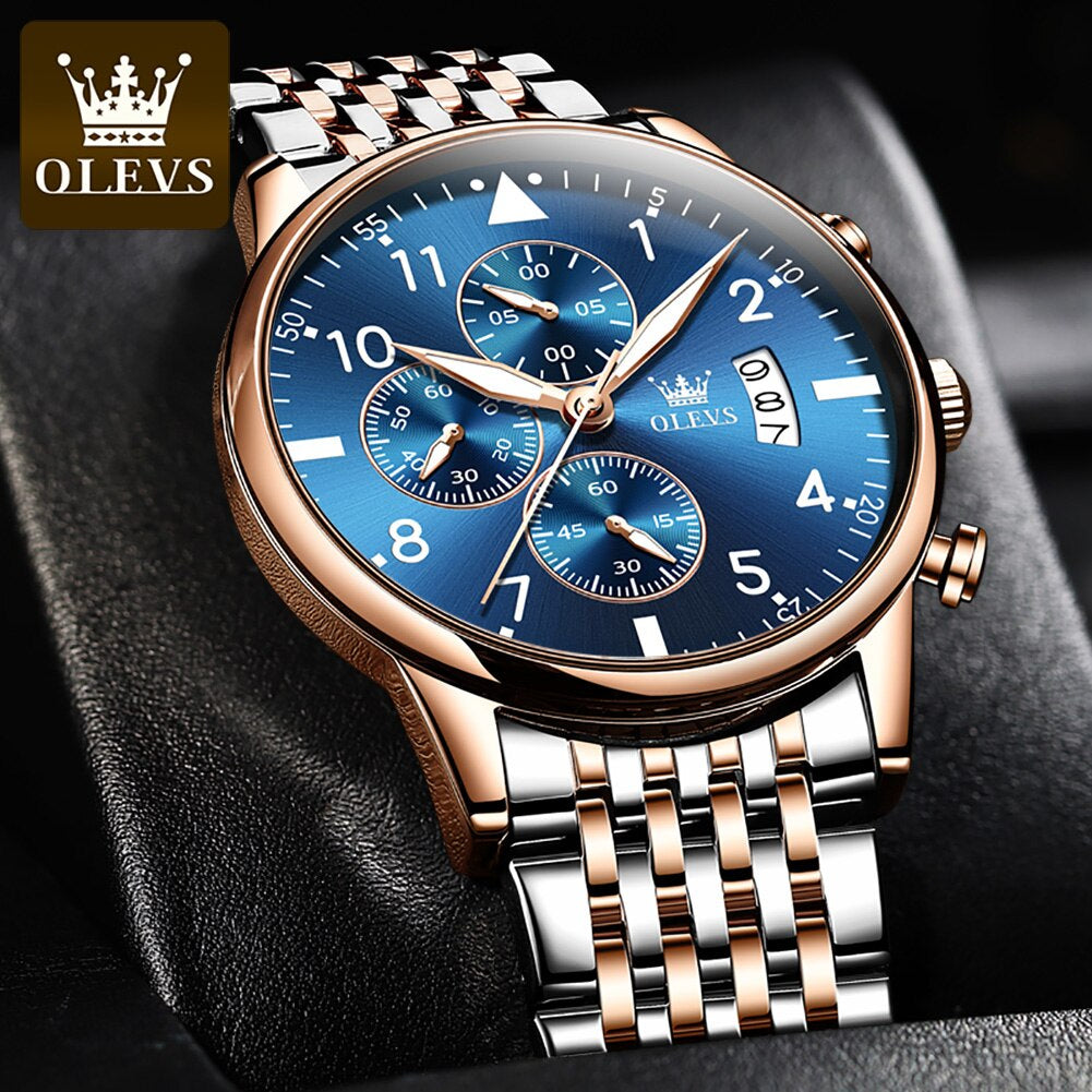 Original OLEVS Premium Quality Watch | Stock Clearance Offer | OLEVS Watch 09