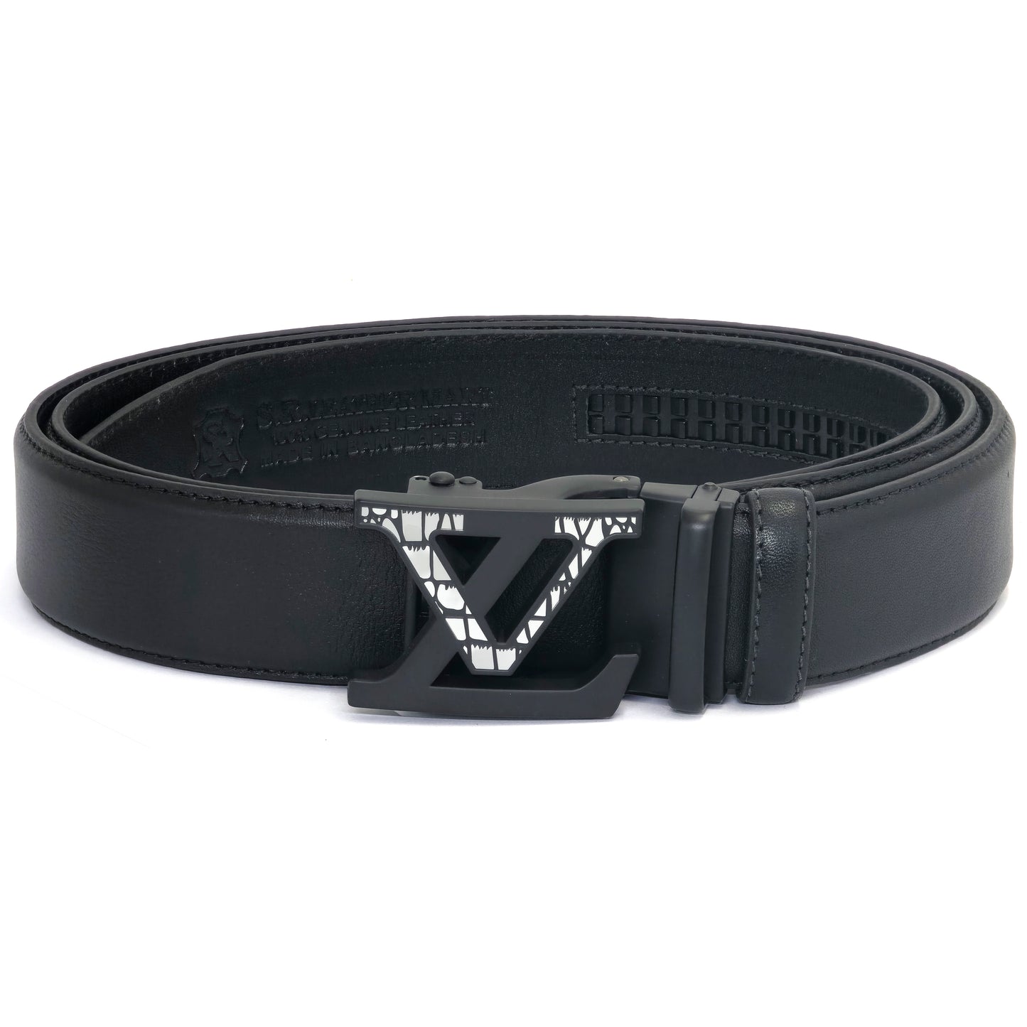 Premium Quality Leather Gear Buckle Belt | SR Belt 04 A