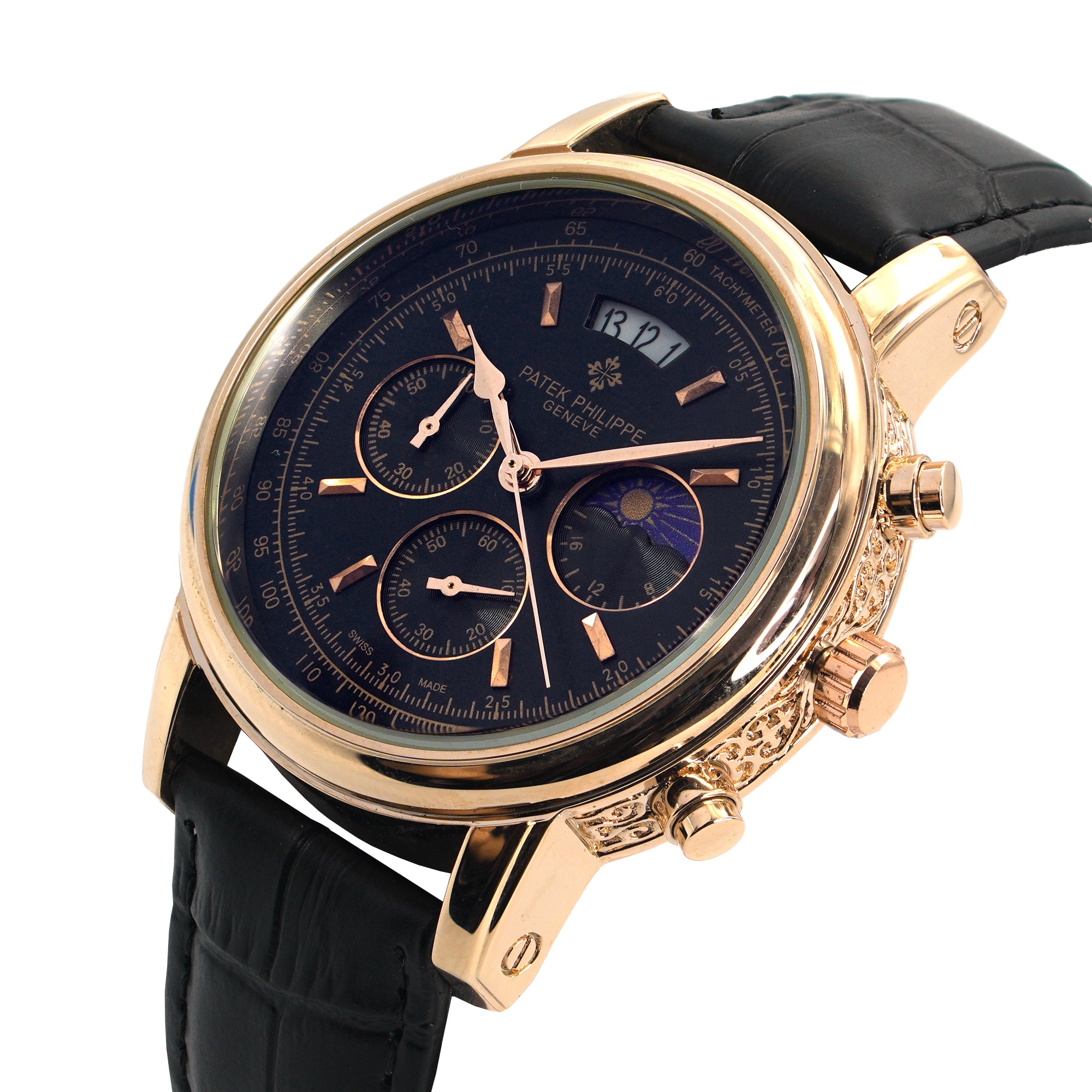 Premium Quality Patek Philippe Chronograph Quartz Watch PP Watch CN Fast Fashion