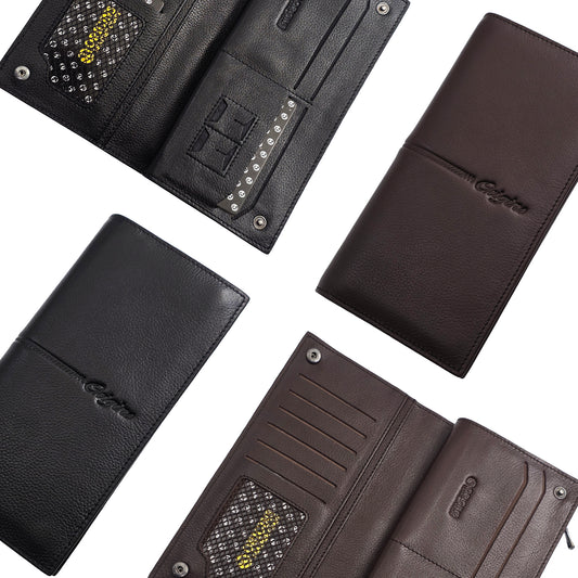 Premium Quality ORIGINS Leather Long Wallet | ORGN Wallet 200