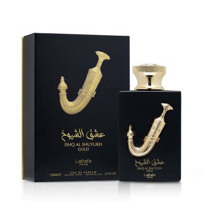 Premium Quality Perfume ISHQ AL SHUYUKH GOLD by LATTAFA