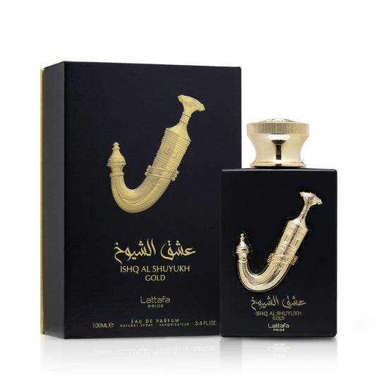 Premium Quality Perfume ISHQ AL SHUYUKH GOLD by LATTAFA