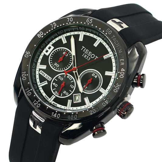 Tissot Premium Quality Chronograph Fiber Belt Mens Watch | TST CFB 70 A