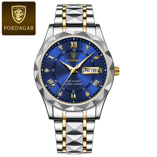 Premium Quality Quartz Watch | Poedagar 615 A