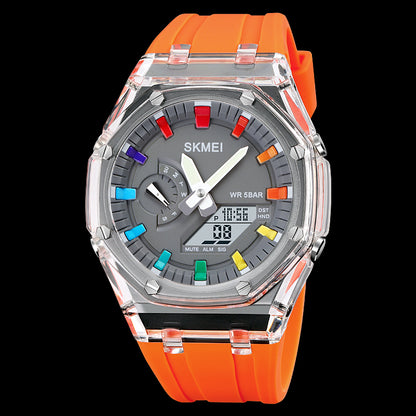 SKMEI 2100 New Fashion Digital Analog Quartz Watch