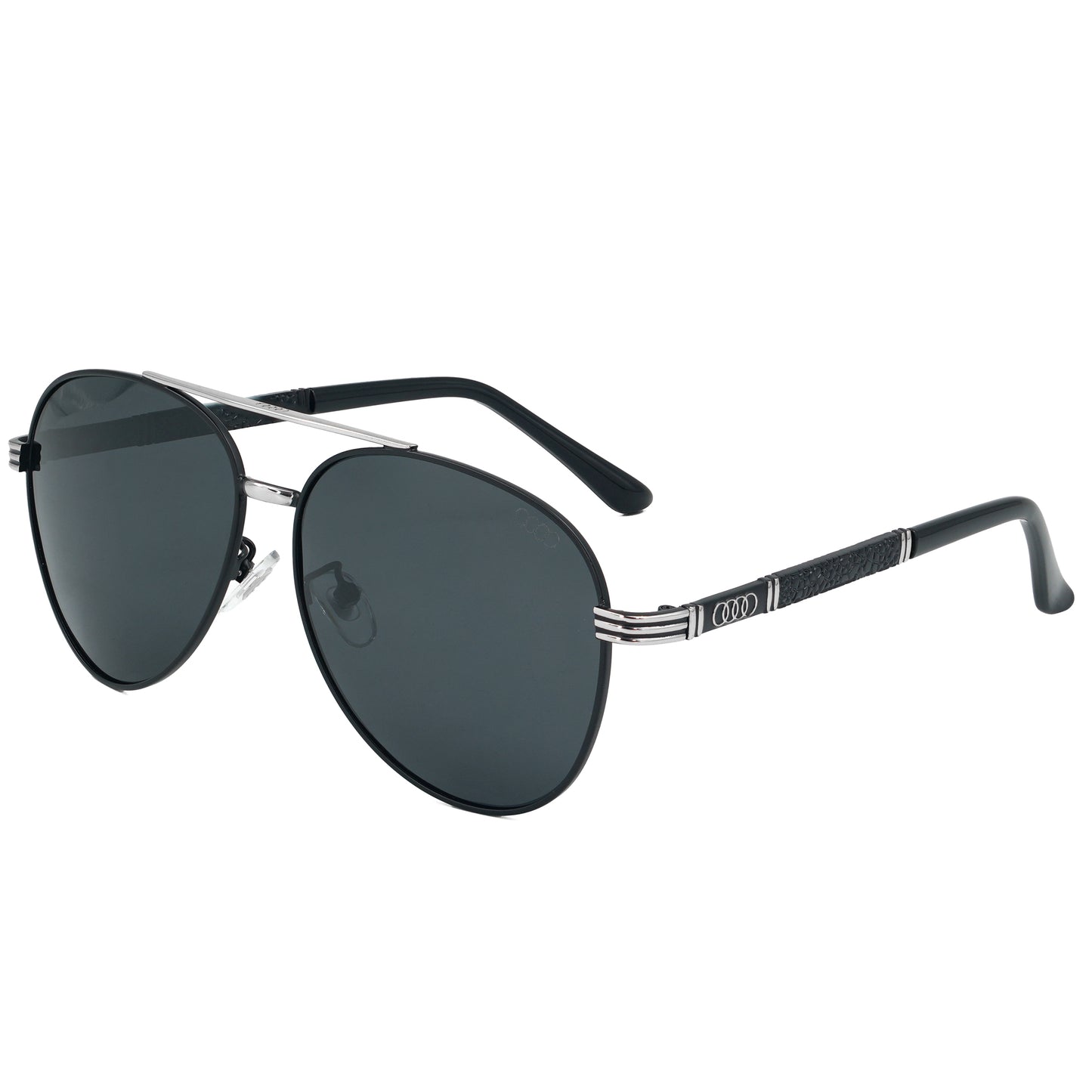 Audi UV Protected Polarized Black Sunglass | AUD 2203 A