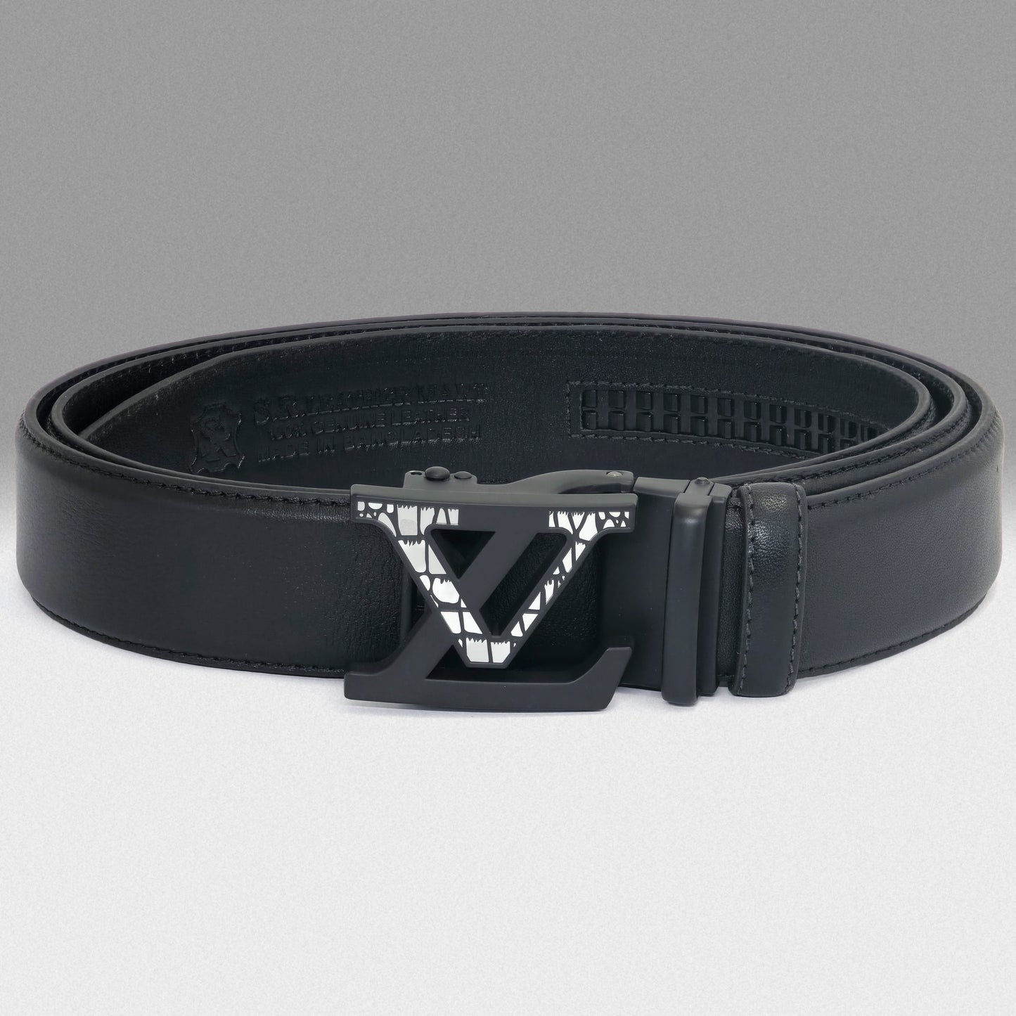 Premium Quality Leather Gear Buckle Belt | SR Belt 04 A