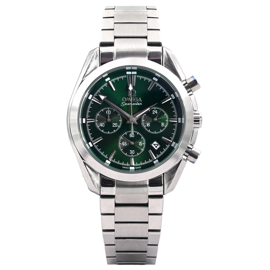 OMEGA Premium Quality Active Chronograph Quartz Watch | OMGA Watch CS 3006