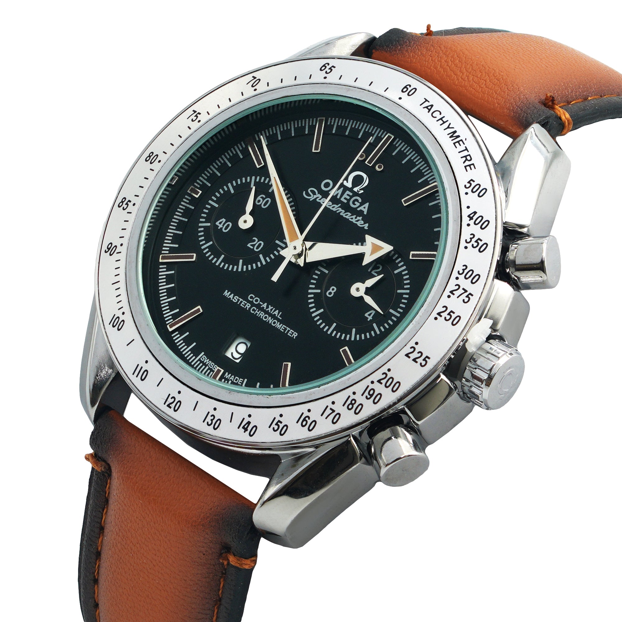 OMEGA Premium Quality Active Chronograph Quartz Watch | OMGA Watch CS ...