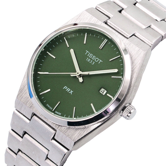 Tissot PRX Premium Automatic Mechanical Mens Watch | TST 5100 Green
