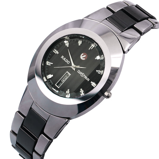 Premium Quality Rado Ceramic Stainless Steel Mix Quartz Watch | RAD Watch CS 54 D