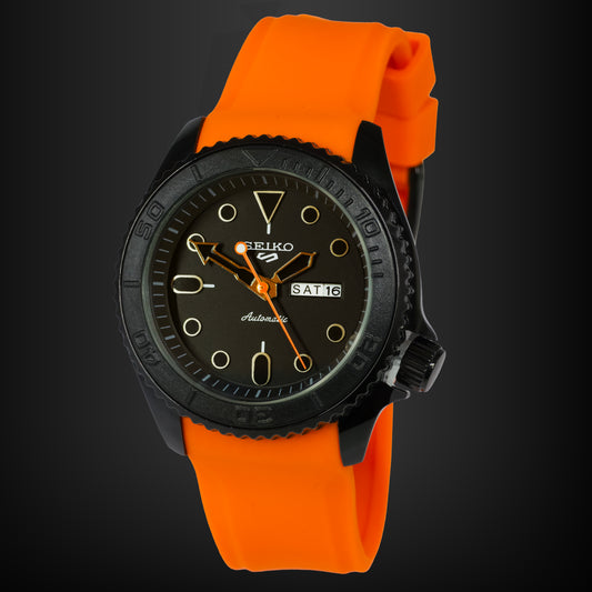 Stylish SEIKO Sweep Movement Quartz Watch | SKO Watch 08 B