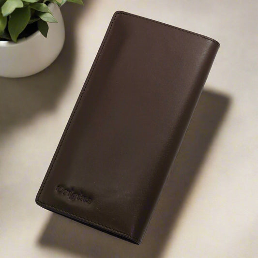 Premium Quality ORIGINS Leather Long Wallet | ORGN Wallet 210
