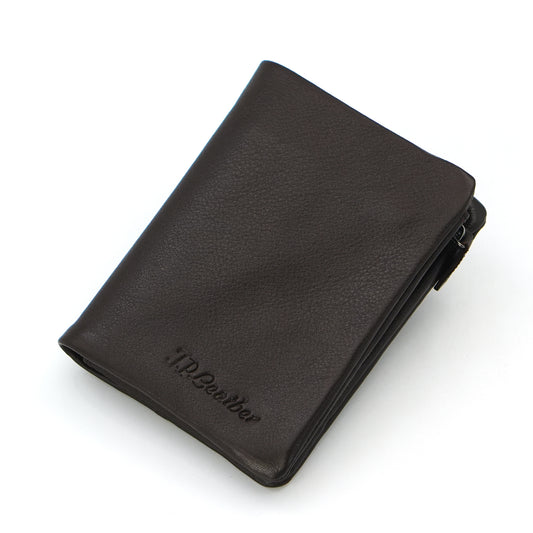 Original Leather Pocket Size Premium Quality Wallet | JP Wallet 23 Chocolate