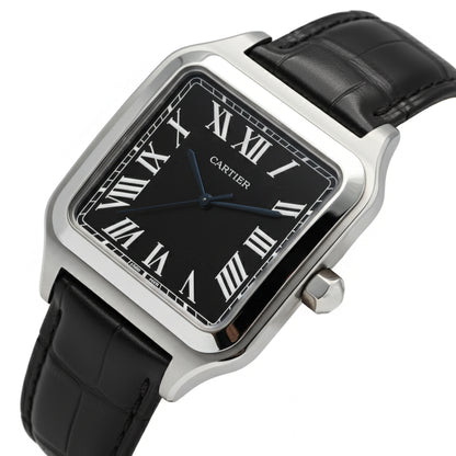 CARTIER Leather Strap Quartz Watch | CRTR Watch 700 D