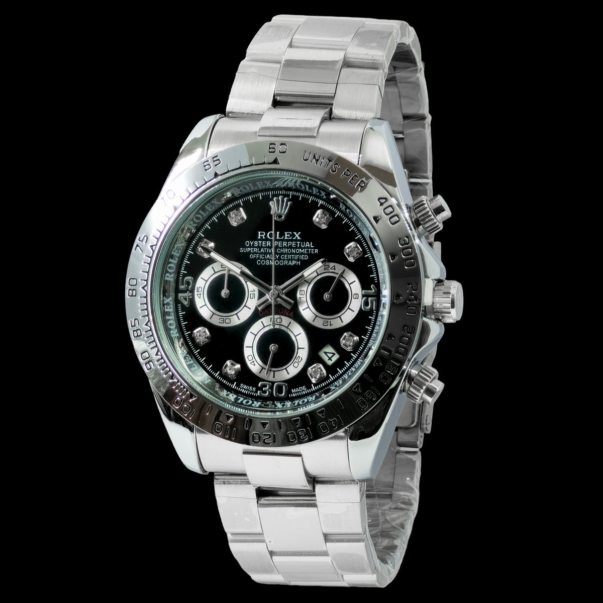 ROLEX Day Tona Chronograph Quartz Watch | RLX Watch DT 68 E