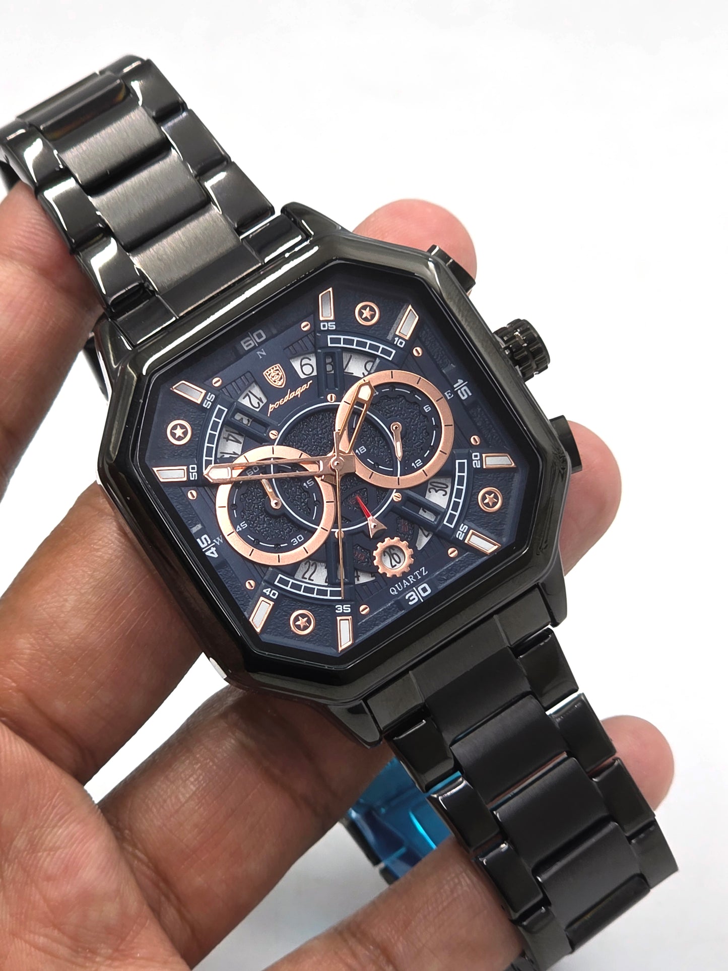 Premium Quality Quartz Watch | Poedagar 983 B