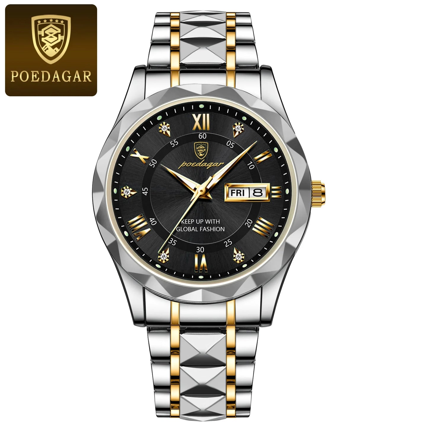 Premium Quality Quartz Watch | Poedagar 615 B