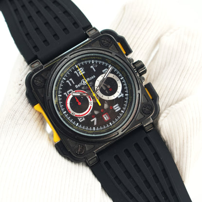 Stock Clearance Offer | Bell & Ross Chronograph Quartz Watch | BNR Watch 01 A