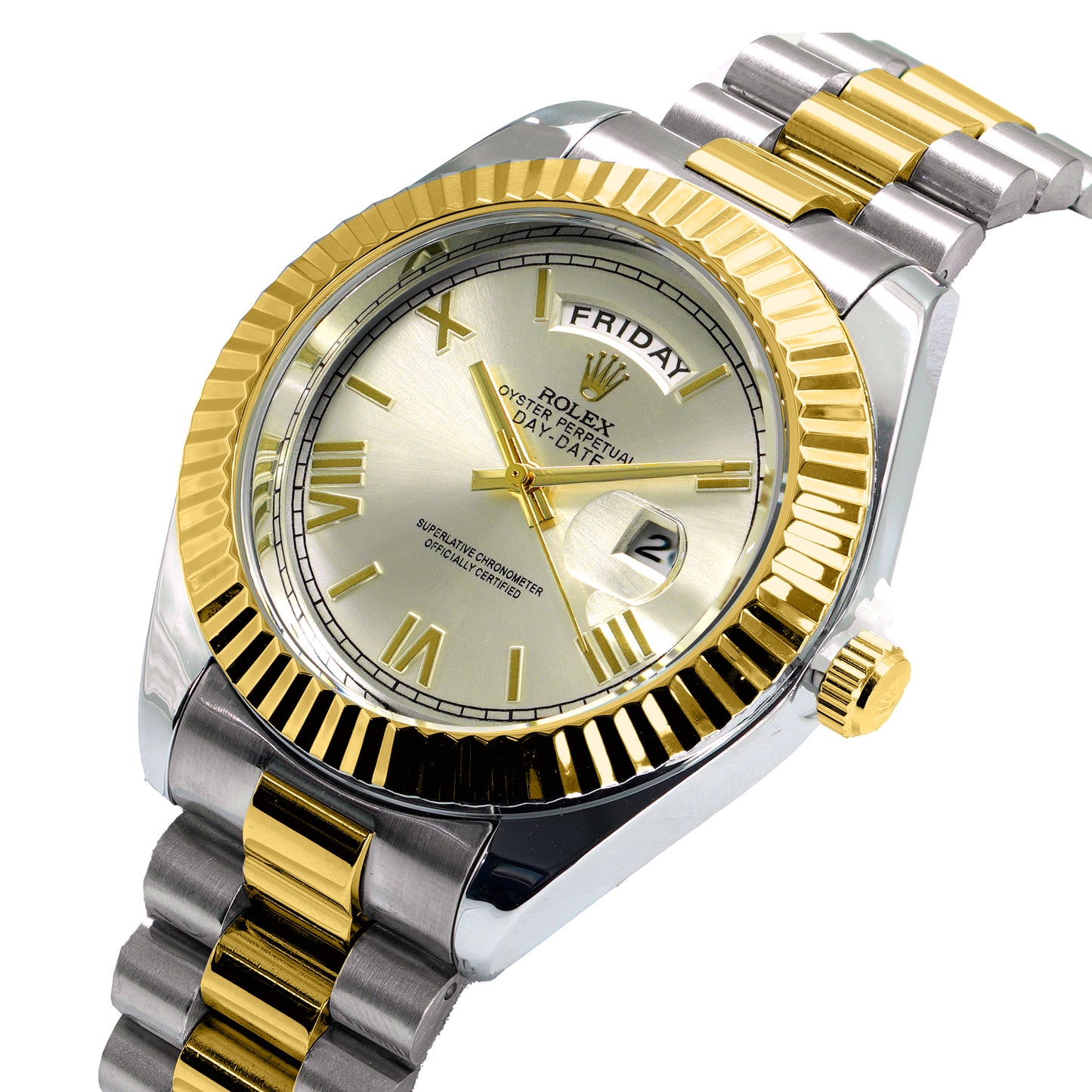 Premium Quality Full Day Date Quartz Watch | RLX Watch A46 G