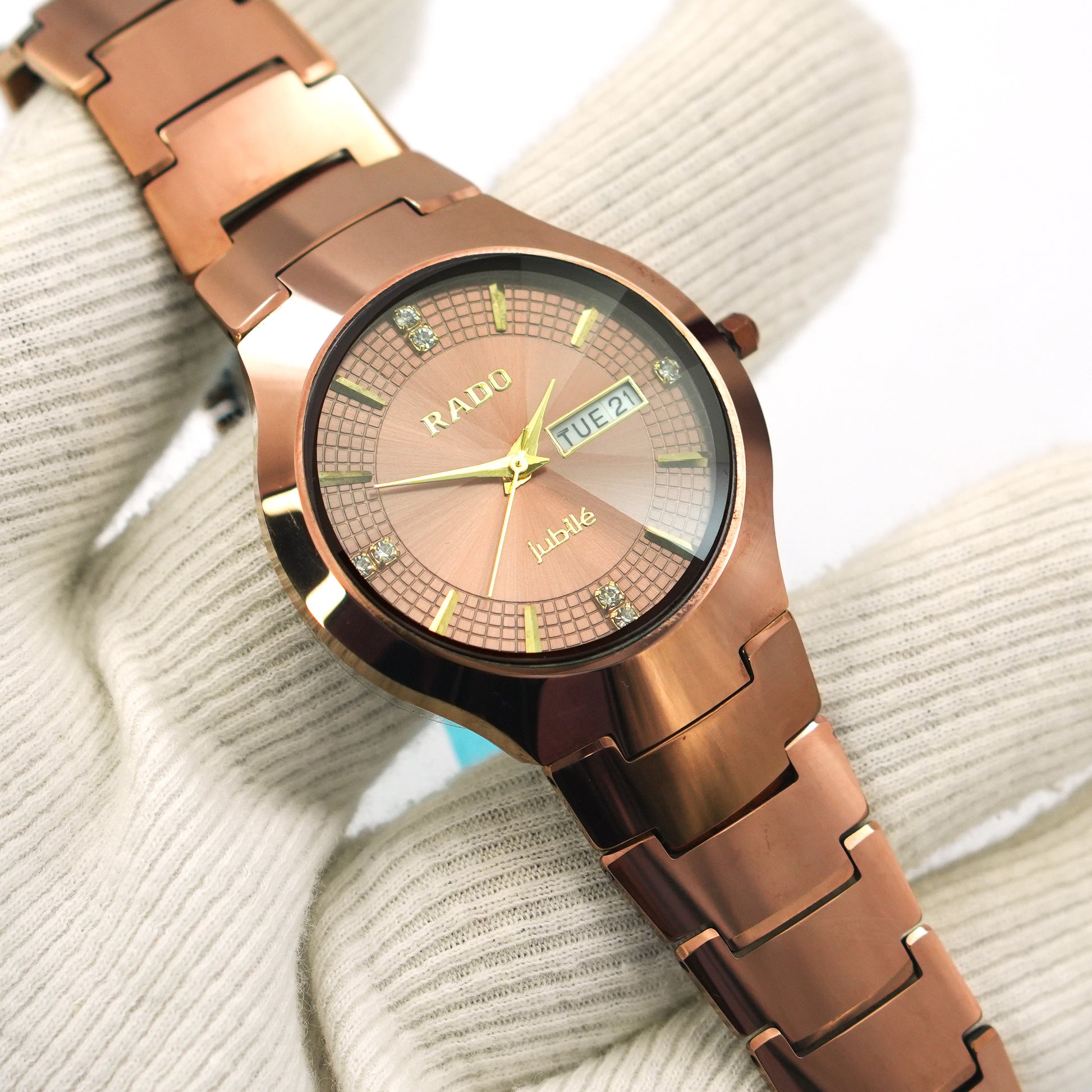 Gold Women's Rado Watch Price Rado Integral 33mm Ladies Watch