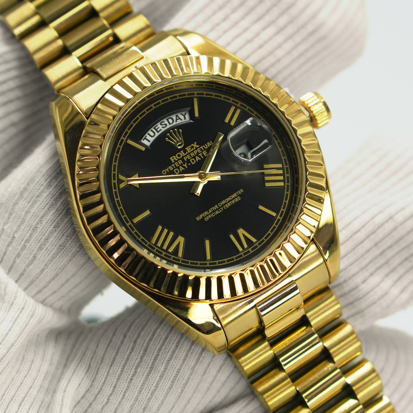 Premium Quality Full Day Date Quartz Watch | RLX Watch A46 E