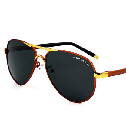 PORSCHE Sunglass Business Class UV Protected Polarized Sunglass | PRS 27 B