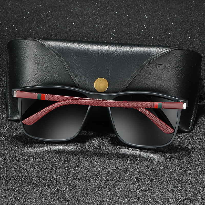 Square Vintage Polarized Sunglasses| TR90 Eyewear UV400 | RB 176