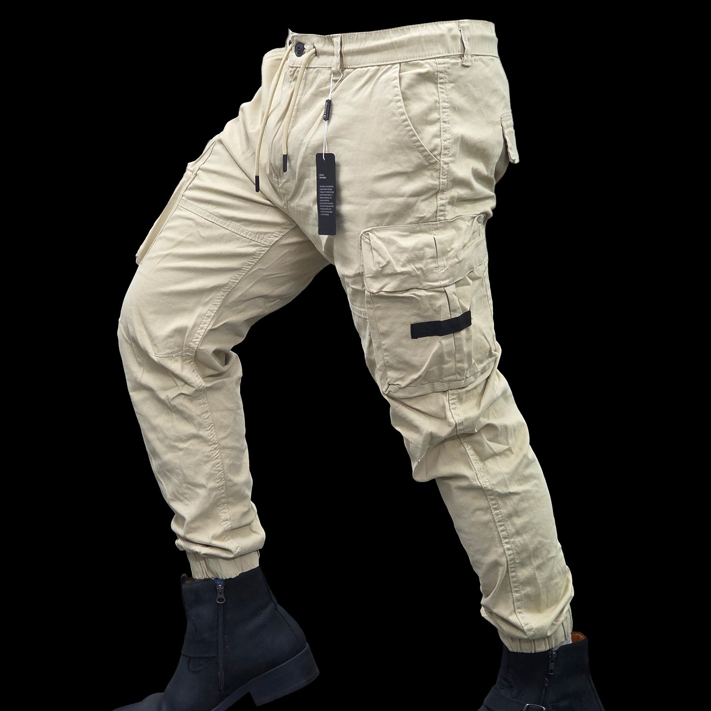 Stitch 6 Pockets Joggers Cargo Pant | JC Pant 80 E