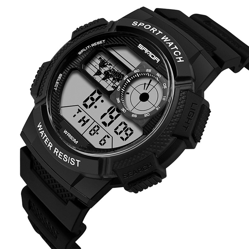 Sanda Sports Watche 30M Waterproof Alarm Digital Wristwatch | Sanda 04