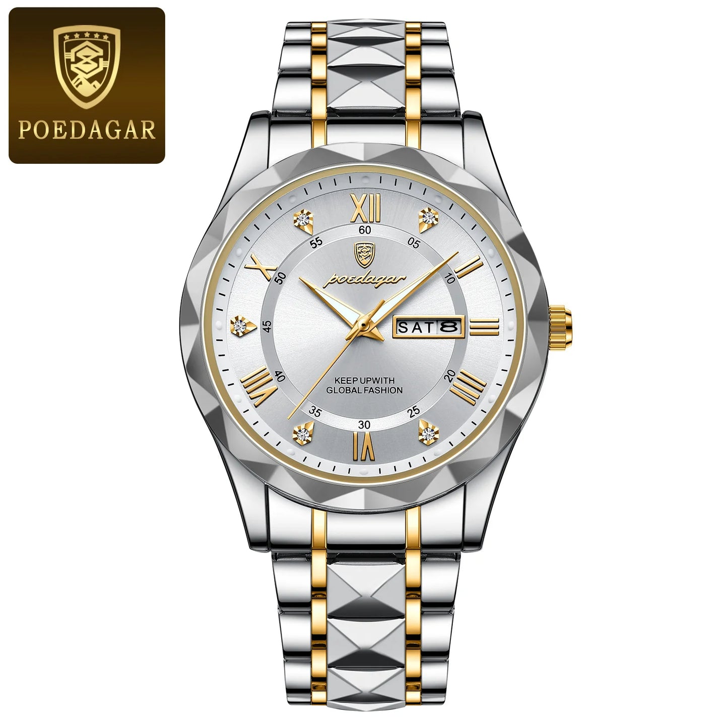 Premium Quality Quartz Watch | Poedagar 615 D