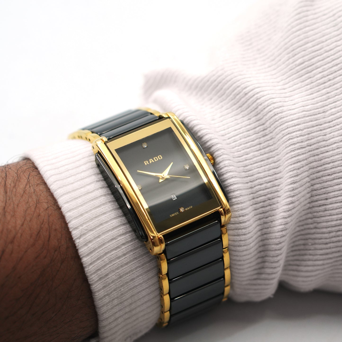 New Year Offer | Rado Ceramic Quartz Watch | Premium Quality | RAD Watch 1027