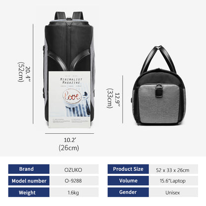 Multi-Functional Bag | Travel Bag | Carry Suit | Waterproof | 4in1 Bag 1212