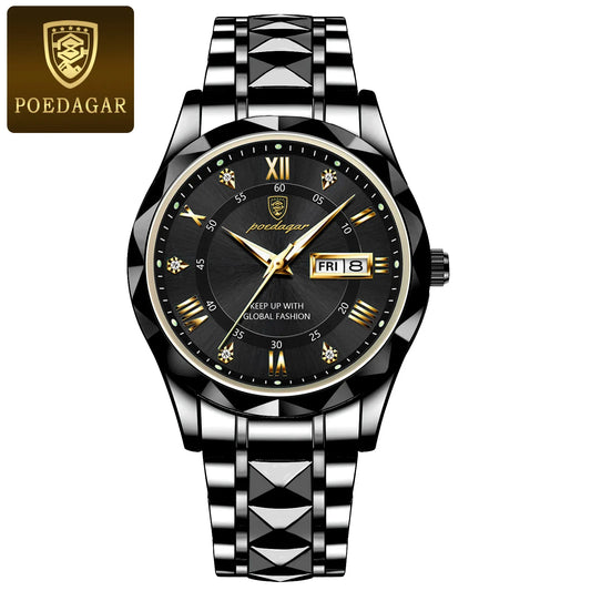 Premium Quality Quartz Watch | Poedagar 615 E