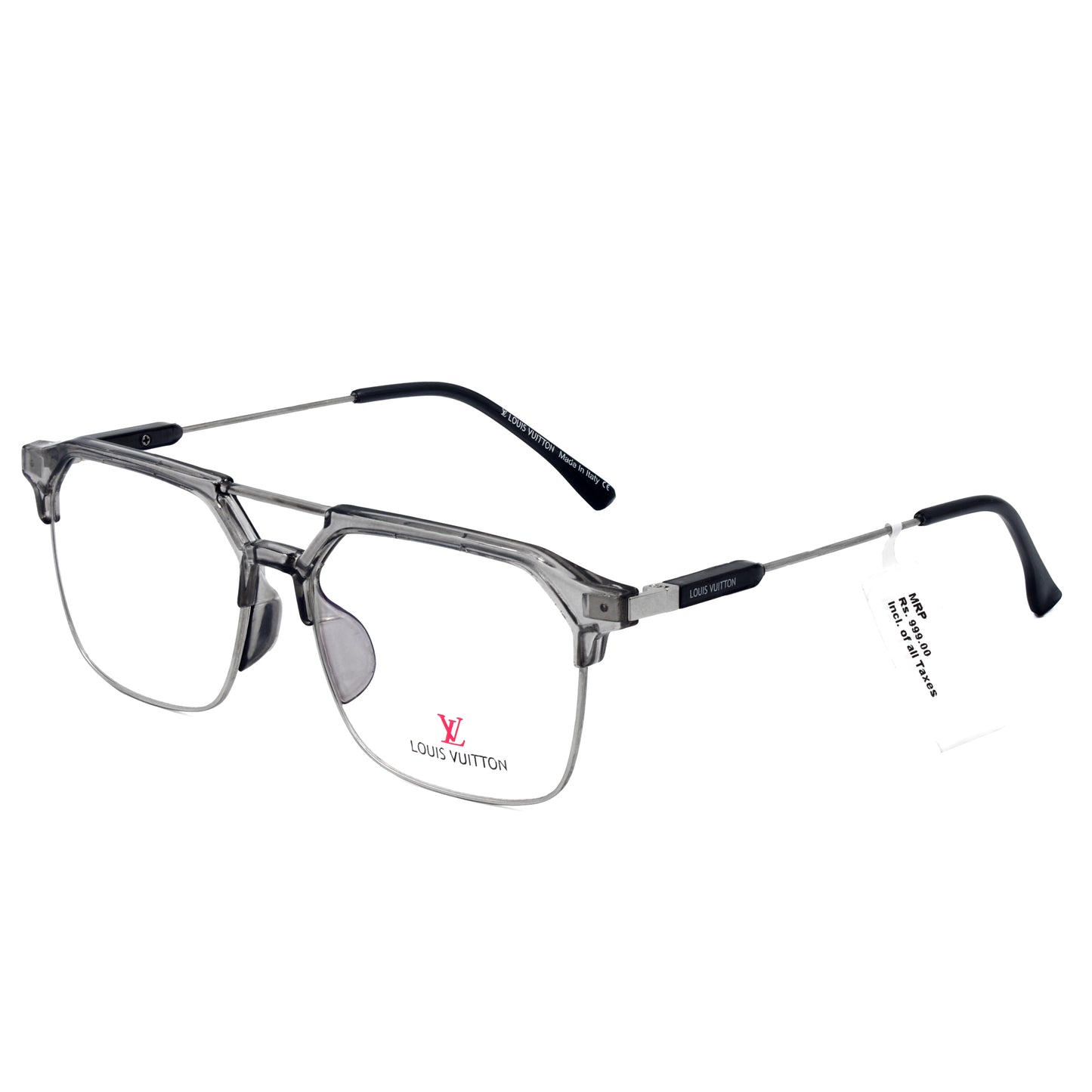 Indian Premium Quality Eye Glass | Optic Frame | Eyeware | LV Frame 7020 B