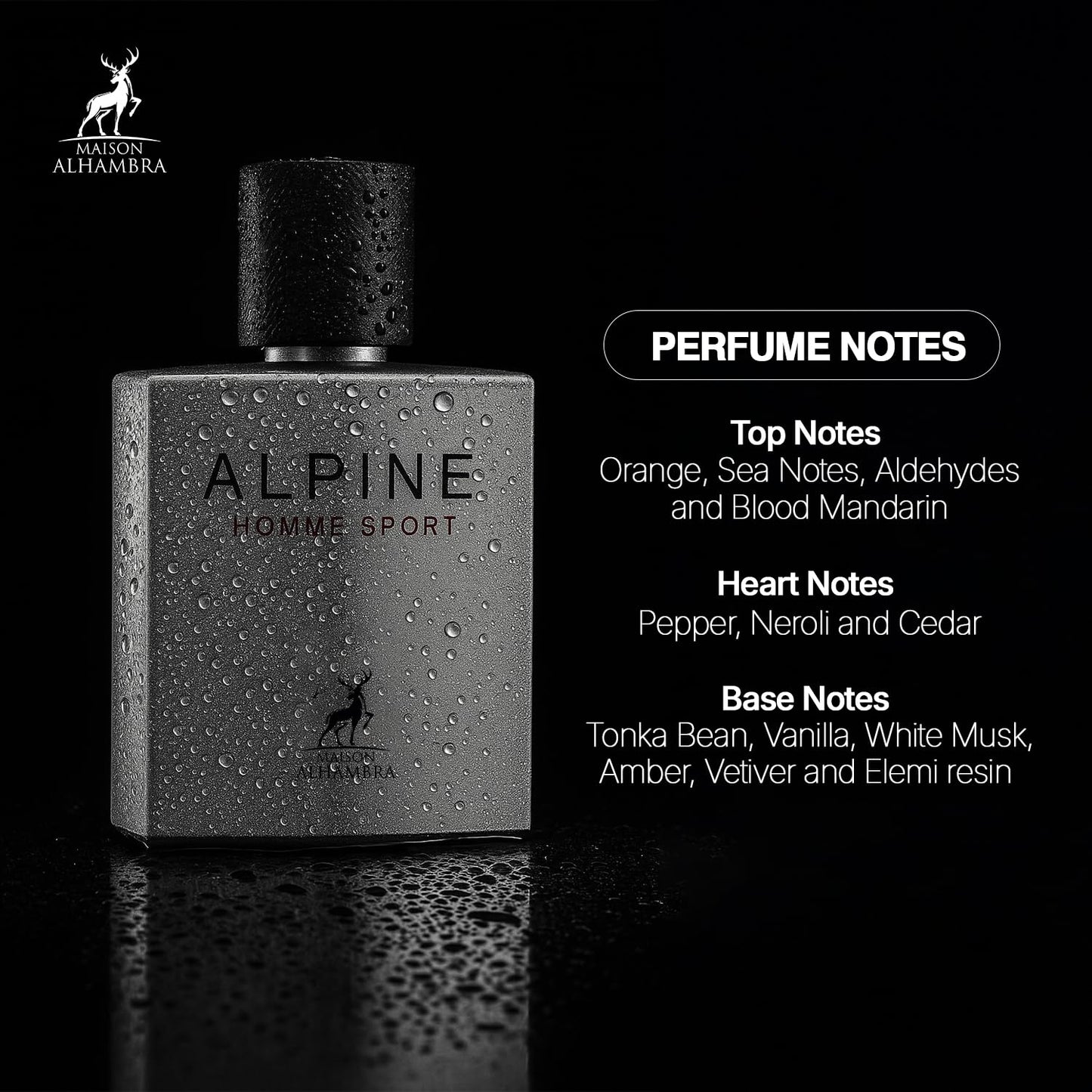 Premium Quality Perfume | Maison Alhambra | ALPINE Homme Sport