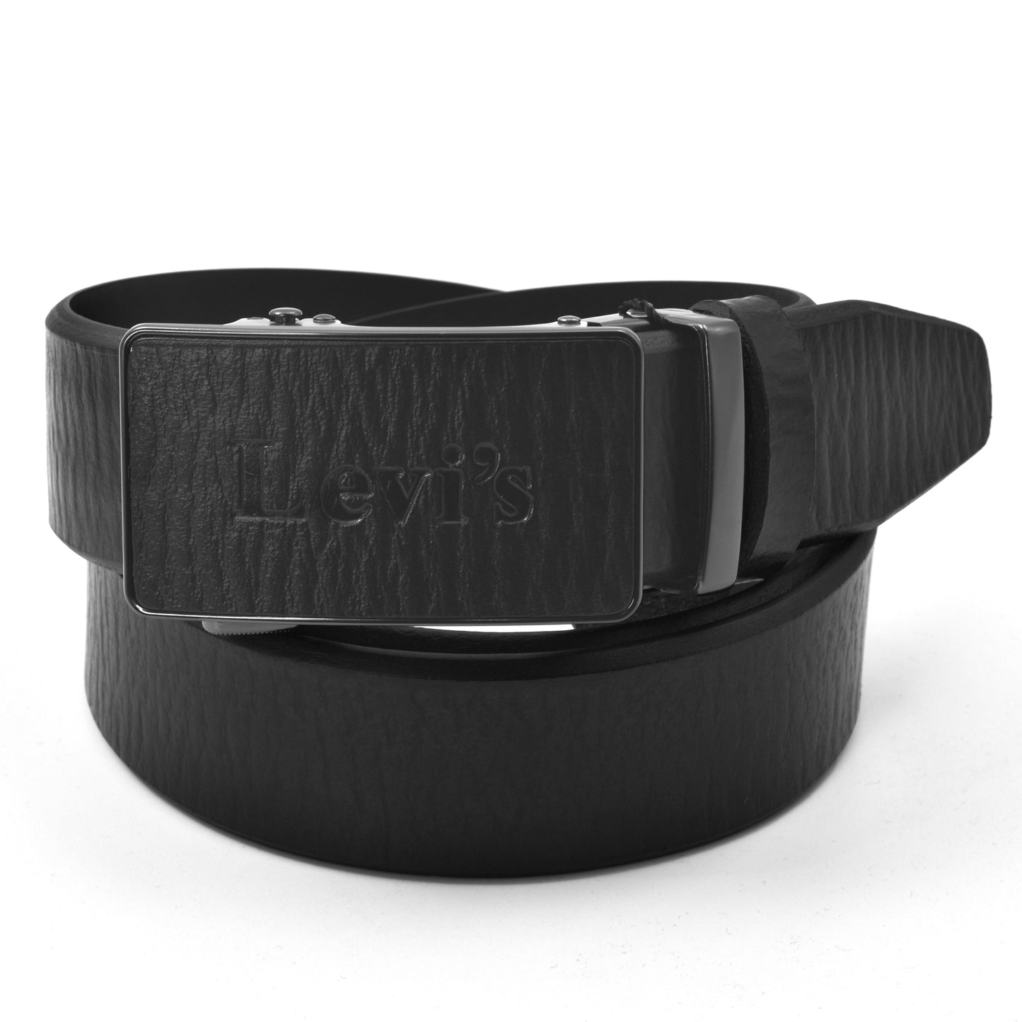 Levis Gear Buckles Belt | Original Leather | ORGN Belt 72 Black