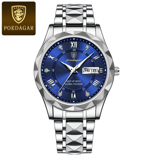 Premium Quality Quartz Watch | Poedagar 615 F