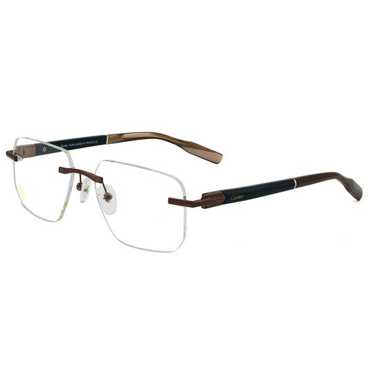 Luxury Stylish CARTIER Eye Glass | Optic Frame | Eyeware | CRTR Frame 91 A