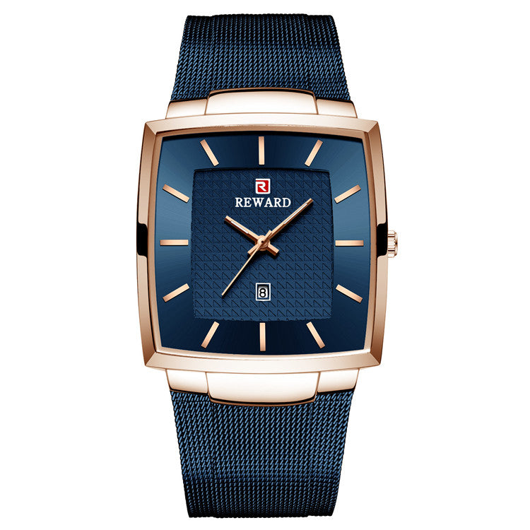 REWARD Business Blue Design Men's Quartz Watch | Reward Watch 1001