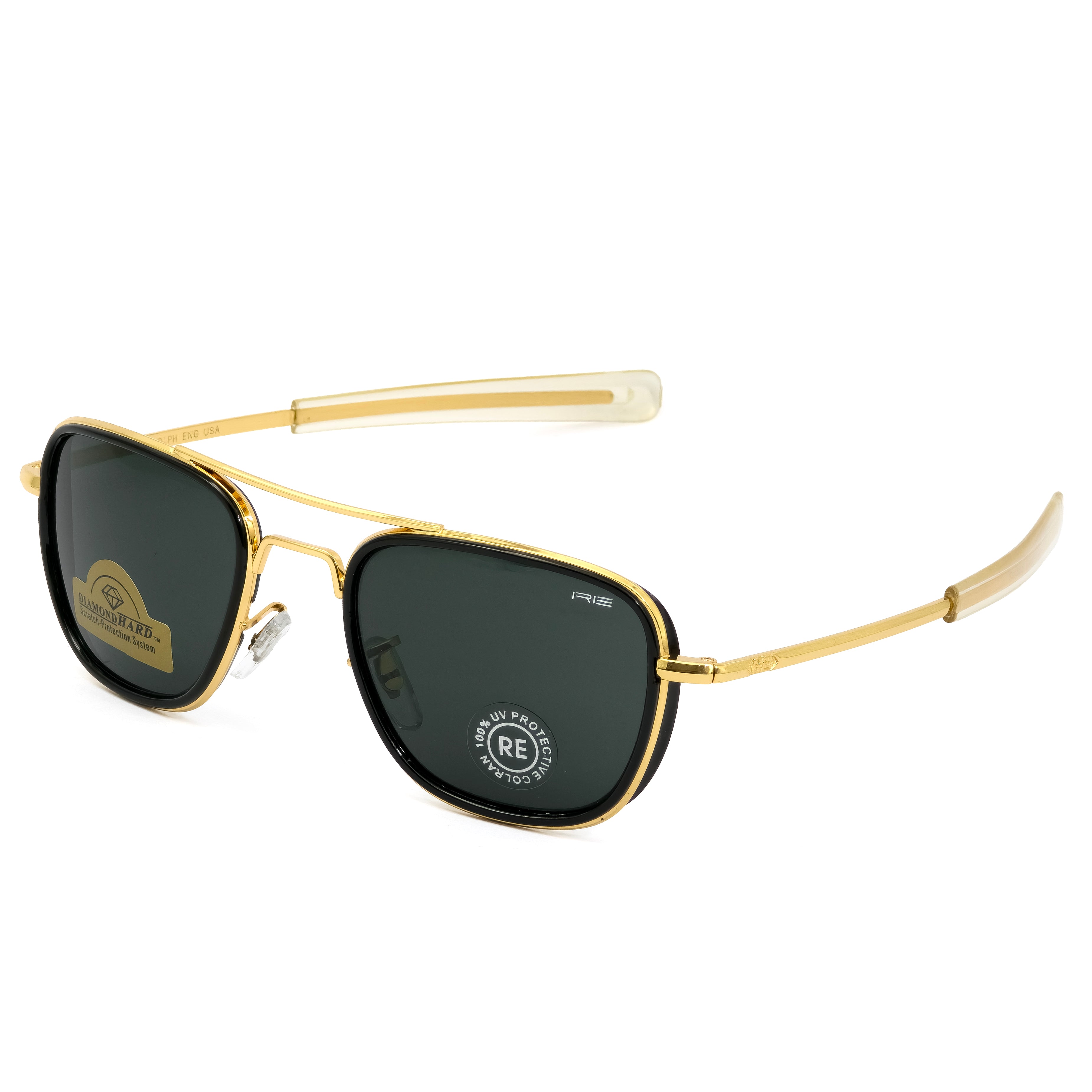 Pilot Shape RANDOLPH Glass Lens Sunglass | A1 22 A – Fast Fashion