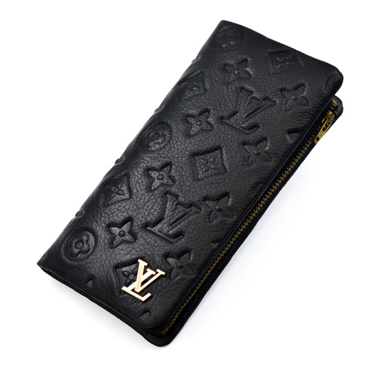 Premium Quality Leather Long Wallet | LV Wallet 1005 A